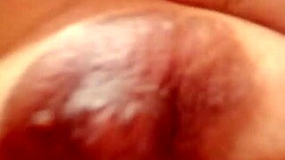 Latina Receives Relaxing Massage in Living Room