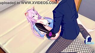 I love Nyanners in this hot 3d hentai sex scene, so sexy!