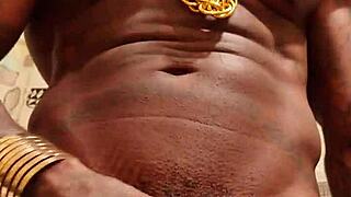 Hey, watch me stroke my huge monster cock, Hallelujah Johnson!