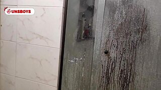 Marquinha's husband gets it on with a gay amateur in academia