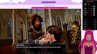 vtuber lewdneko plays harem hotel part 2