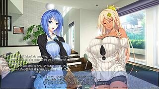 Yunagi's route in Akumeru family continues: feeling up stepsis