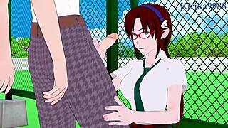 mari makinami and ritsuko akagi have intense hentai sex 😈