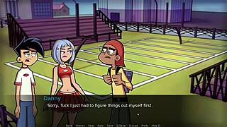 Amity Park's goth girlfriend in steamy solo session