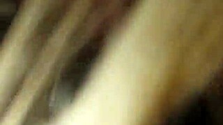 Pretty blonde slut eagerly devours massive black monster cock