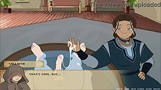 i'm playing four element trainer book 5 slav part 1 in this hentai anime game