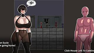 Gallery of busty anime heroines in financial distress