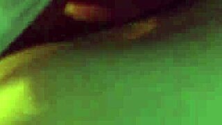 having naughty fun stripping in stockings outdoors