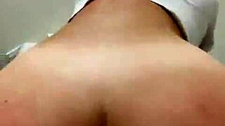 hot bitch with big booty in first person view doggystyle