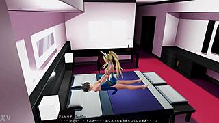 Mmd-fgo Altria Ruler dominates in wild 3D hentai action