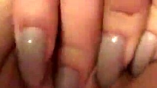 Pre-bed self-pleasure with intense squirting climax