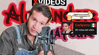 Colombian guy gropes passive partner, making him moan loudly.