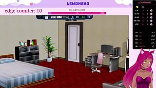 i'm playing harem hotel part 7 with cute anime maid, assfucking in hotel room oops