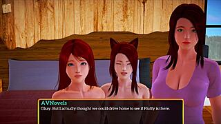 Discover The Intriguing Family Dynamics In This Blonde Game With Small Tits