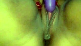 Horny Girl Masturbates And Squirts On Her Friend's Bed