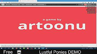 Hey, wanna check out this Lustful Ponies demo game with me?