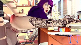 Cartoon compilation featuring Max Caulfield and her friends getting naughty