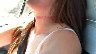 brunette babe abbie maley public sex on tennis court