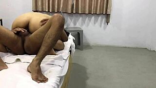 Asian Teacher In Bent Over Doggystyle Riding.