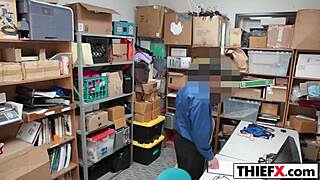 A day of punishment for the seductive garage burglar