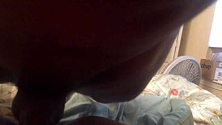 BBW Ebony Couple Enjoys Amazing BBC Strokes in Missionary for Intense Orgasm