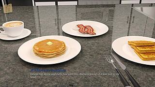 Bold memories in cartoon style