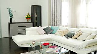 Horny Latina Teen 18+ Performs Rimjob on B Nicols