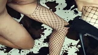 Wife In Stockings Gets Emotional Anal Assfucking