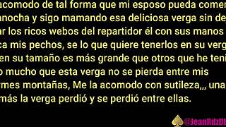 wow, uber eats driver bangs me hard in wild video relato!