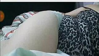 Brazilian Bride Shows Big Tits