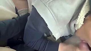 He Admired Her Perfect Ass While She Squeezed His Cock