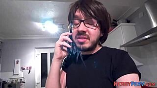 I’m a real newbie, but riding this nerd’s cock felt so raw