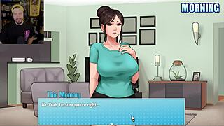 I Broke Character During Roleplay House Chores with Cumshot and Facial