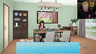 I Broke Character During Roleplay House Chores with Cumshot and Facial