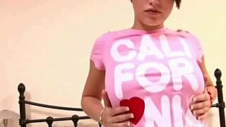 Teen 18+ Amateurs Show Off Big Tits and Get Fucked