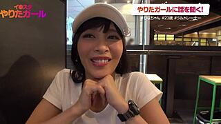 Busty Asian babe gets creampied after squirting hard