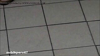 Squeaky clean tight Asian derriere in a workout videos