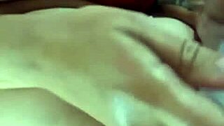 She enjoys inserting a big black dildo