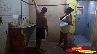 Big ass bbw pays the bricklayer with her fat tits and monster cock fucking in detailed hardcore scene