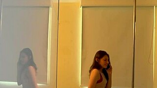 She Gets A Hot Call While Hotel Employee Secretly Records Part One