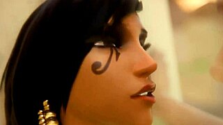 In this rule 34 compilation, anime characters engage in explicit acts like blowjobs and anal in SFM style