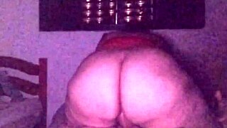 homemade amateur with big tits gets fucked on bed in the dark!