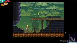 blonde with big ass in crisis game fucked by monster