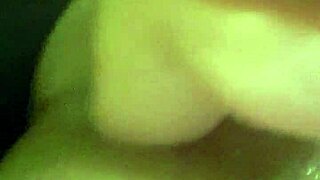 Shemale Plays With Huge Dildo