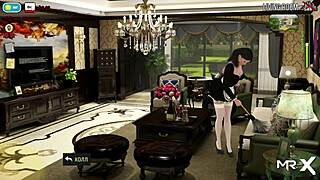 3D game of spanking and seduction in the fashion industry