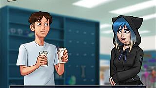 summertime saga 153 teen 18+ small tits cartoon