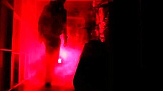 skin diamond shows her small tits and pussy in backstage hardcore sex.