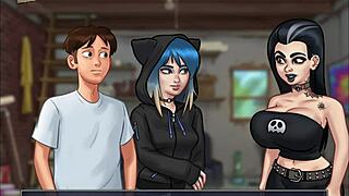 summertime saga 153 teen 18+ small tits cartoon