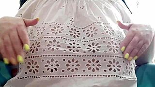 my cute stepsister teases with huge tits after school for wild fun.