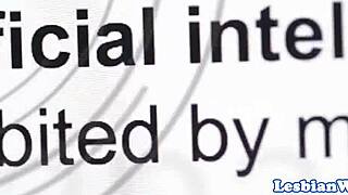 Beautiful lesbian pussylicked in sapphic trio!